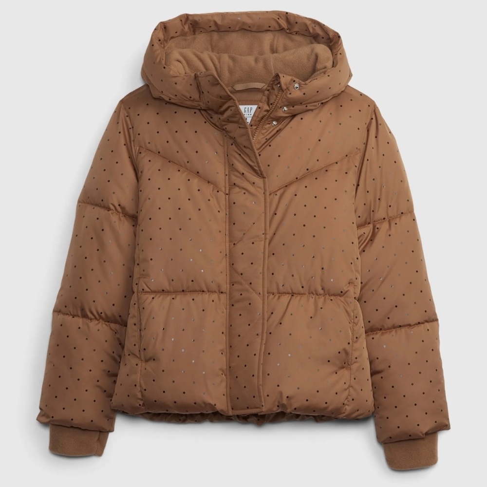 GAP Kids Brown Puffer Jacket